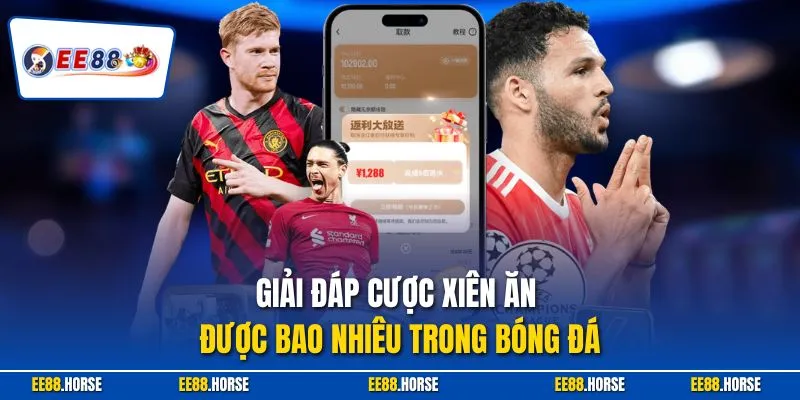 Giải đáp cược xiên ăn được bao nhiêu trong bóng đá