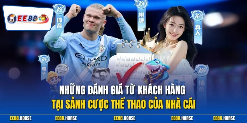 Những đánh giá từ khách hàng tại sảnh cược thể thao của nhà cái
